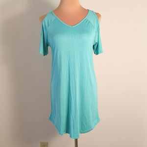 Dolce Bianca Cold Shoulder Dress, S, NWT